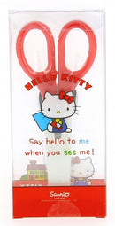 schaar Hello Kitty rood/wit 14 cm