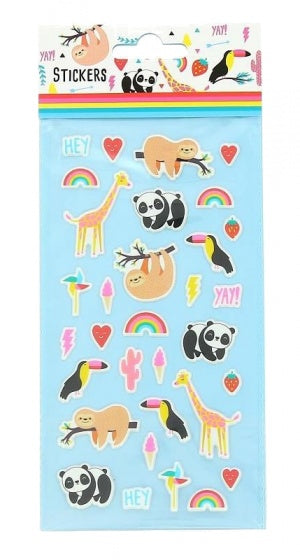 stickervel Happy Zoo 31 stickers