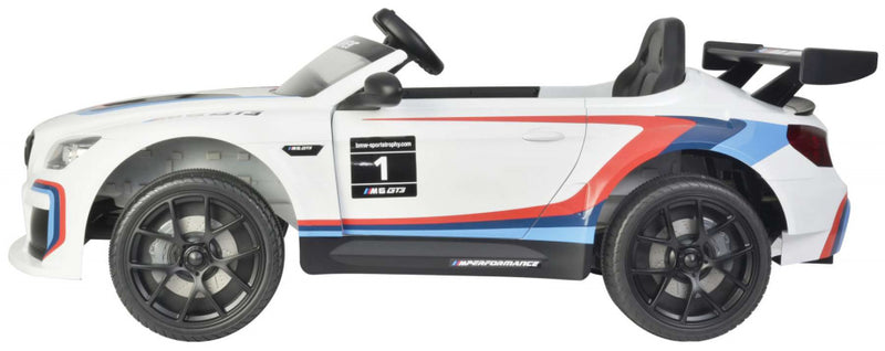 elektrische kinderauto M6 GT3 12V wit