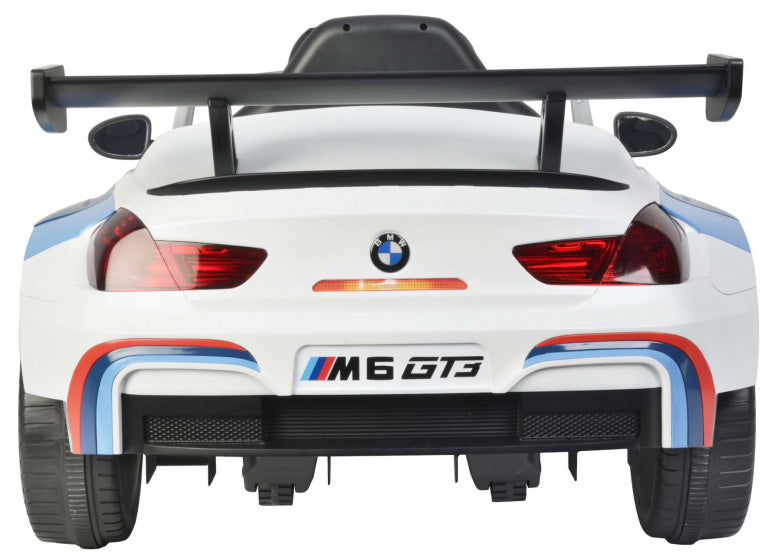 elektrische kinderauto M6 GT3 12V wit