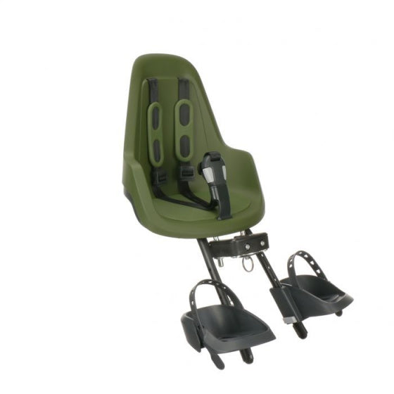 One Mini Fietszitje Voor Stuurpenbevestiging Olive Green