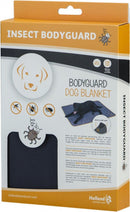 BODYGUARD DOG BLANKET ANTI INSECT ZWART 120X80 CM