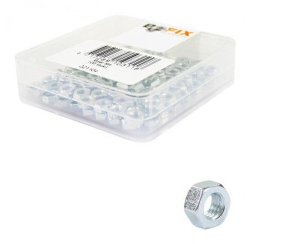 Moer verzinkt M4 (100 stuks)