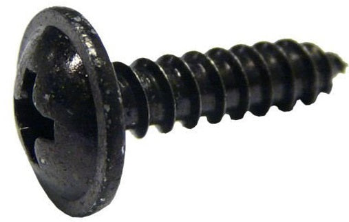 Scooterparkers Bofix 4.8 x 25 met ring - zwart (25 stuks)