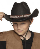 cowboyhoed junior zwart