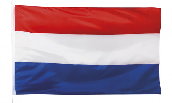 Gevelvlag Nederland 90&#42;150 cm rd/wt/bl