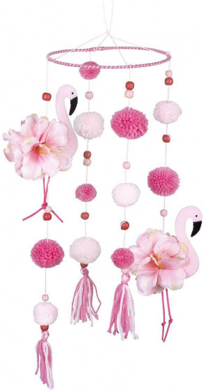 hangdecoratie flamingo's 60 cm
