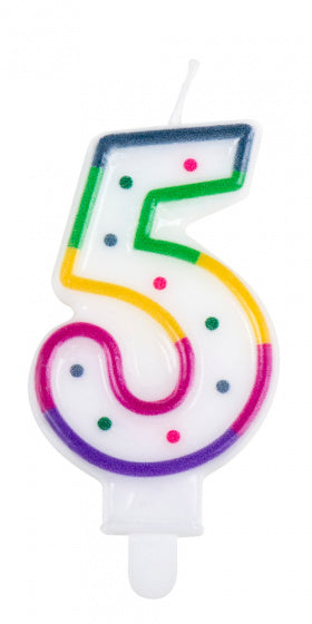 Kaarsjes 5 Jaar