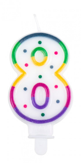 Kaarsje 8 Jaar 31068