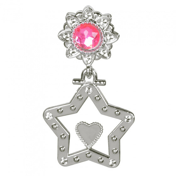 prinsessenset zilver/roze 4-delig