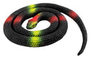 python junior 75 cm rubber zwart/groen/rood