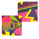 Servetten 80's, 12st.