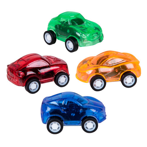auto pull-back junior 4,5 x 3 cm 4 stuks