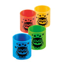 trapveren Uil 4 cm PVC junior 4 stuks