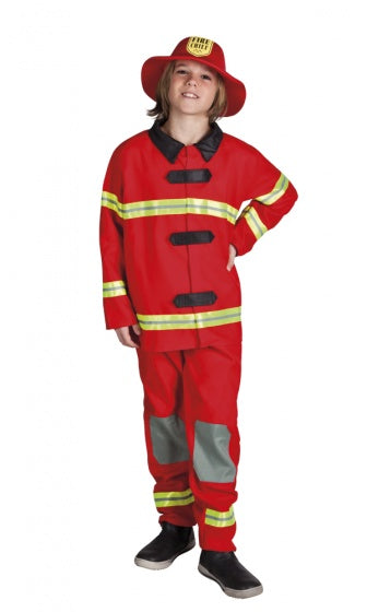 Kinderkostuum Brandweerman, 10-12 jaar
