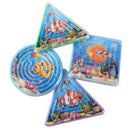 doolhofspel Vissen 6,5 cm junior 4 stuks