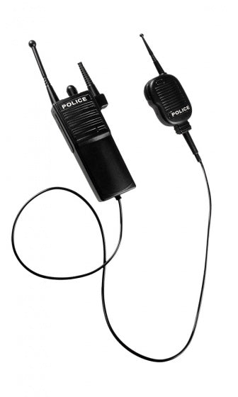 walkie talkies Politie junior zwart 2-delig
