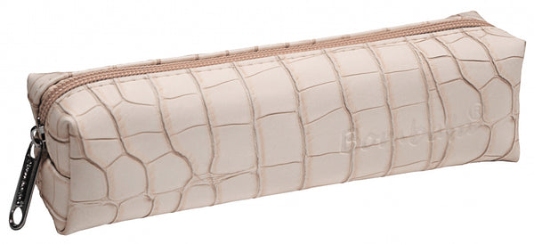 etui Cocco 19 x 5 cm kunstleer wit