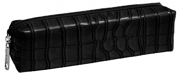 etui Cocco 19 x 5 cm kunstleer zwart