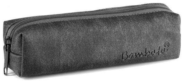 etui Denim 20 x 6 cm kunstleer zwart