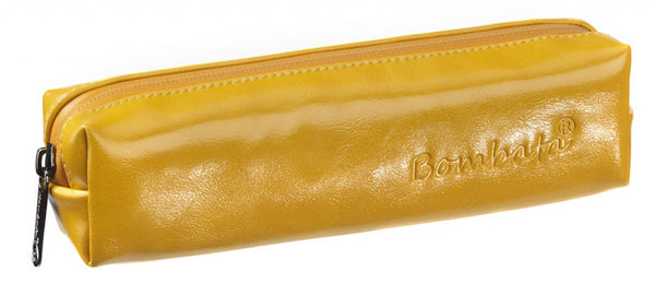etui Evolution 19 x 5 cm kunstleer geel