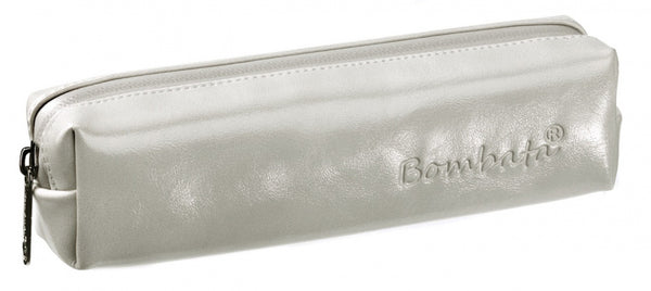 etui Evolution 19 x 5 cm kunstleer grijs