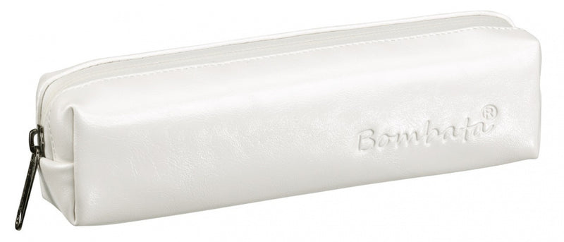 etui Evolution 19 x 5 cm kunstleer wit