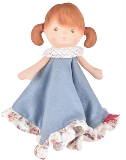 knuffelpop Tine meisjes 24 cm rubber/polyester beige