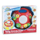 baby melodiebureau 23 cm rood