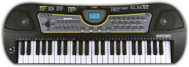 digitaal keyboard en tas 49 toetsen zwart
