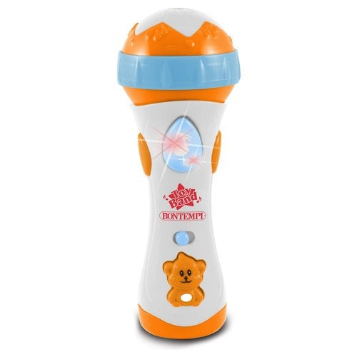 draagbare karaoke-microfoon 19 cm wit
