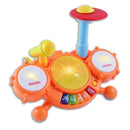 drumstel met microfoon Baby Drum 30,5 cm oranje