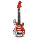 rockgitaar Toy Band Star elektrisch 51 cm rood