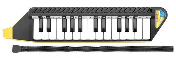 mondpiano 25 toetsen 41 cm zwart