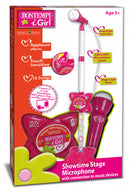 microfoon Showtime Stage meisjes wit/roze