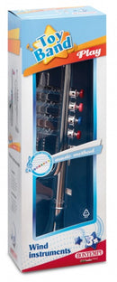 Trompet 4 toetsen Zilver 37 cm