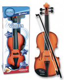 viool klassiek junior 49 cm staal bruin/zwart