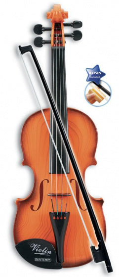 viool klassiek junior 49 cm staal bruin/zwart