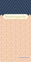 boodschappenlijst Pink Petterns 22 x 11 papier