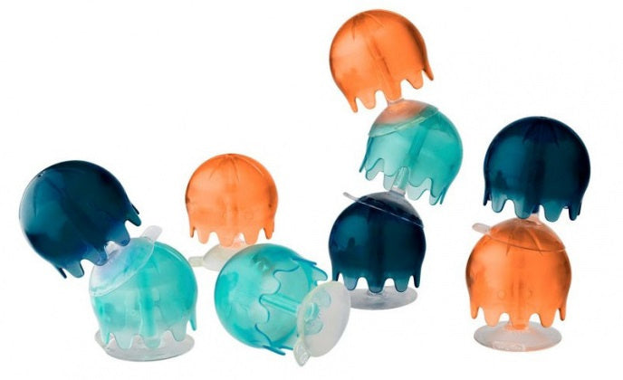 badspeelgoed Jellies junior 6 x 1,5 cm rubber 9 stuks