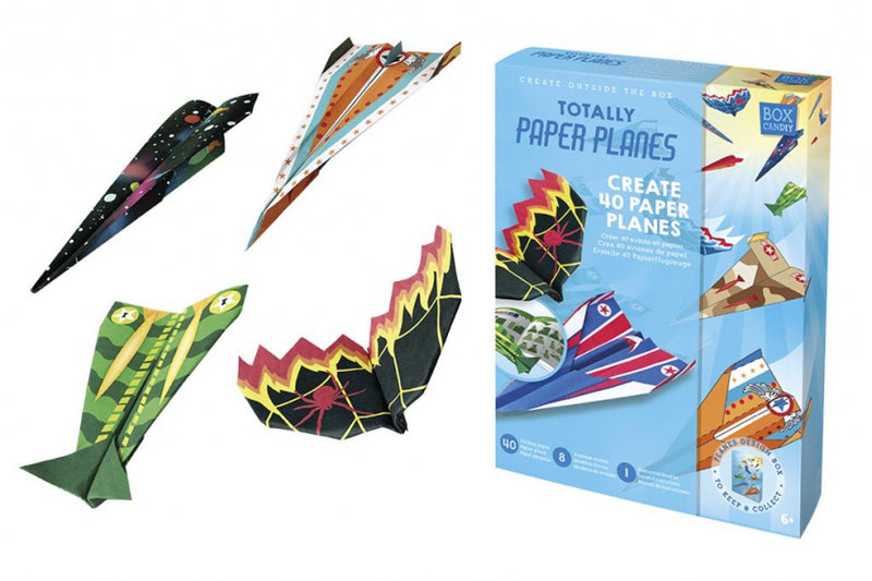 maak je eigen vliegtuigjes junior papier 49-delig