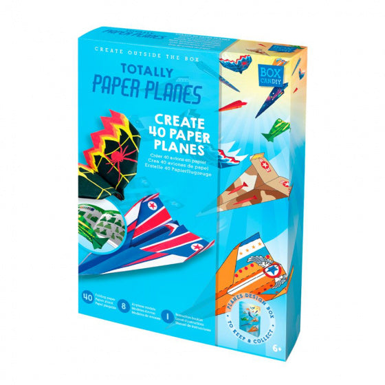 maak je eigen vliegtuigjes junior papier 49-delig