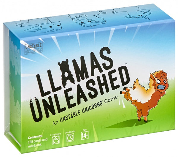 kaartspel Llamas Unleashed (en)