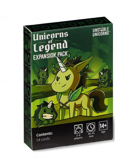 kaartspel Unstable Unicorns uitbreiding Unicorns of Legend