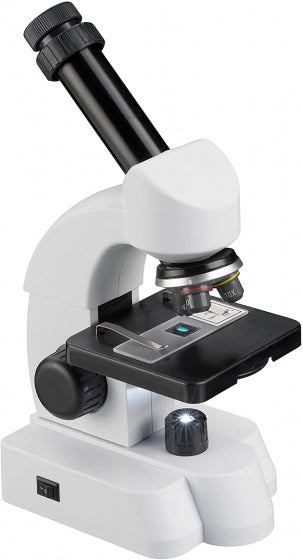 microscoop junior 27 cm staal wit 22-delig