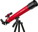 telescoop 45/600 junior 56 cm aluminium rood 10-delig