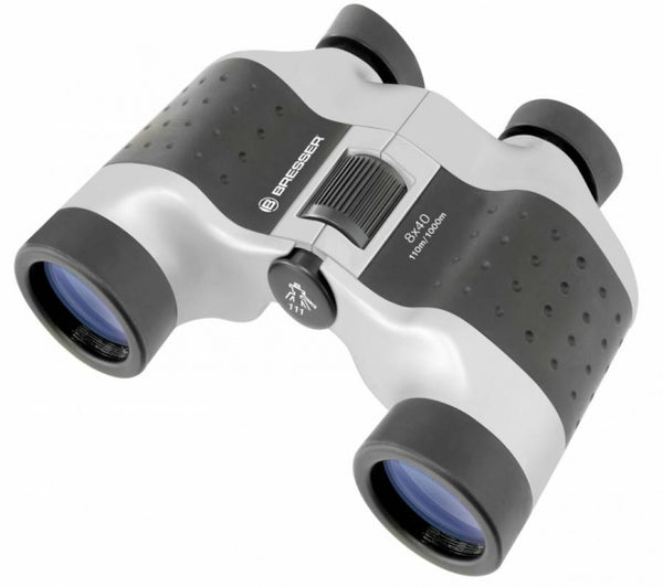 verrekijker junior 17 cm rubber zwart/grijs 7-delig