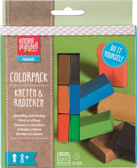 boetseerklei-gum junior Colorpack Basic 6-delig