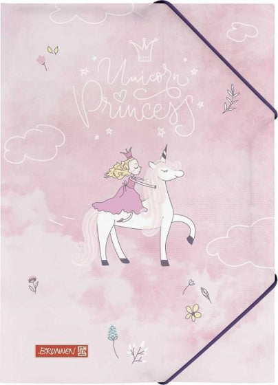 elastomap Unicorn Princess meisjes A4 papier roze