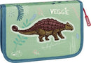 etui Dino jongens 19,5 cm polyester groen 17-delig